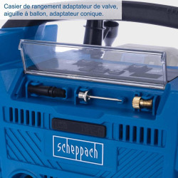 Compresseur de loisirs SCHEPPACH 20V Airforce6 - SCHEPPACH