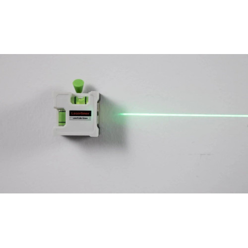 Niveau laser à ligne et bulle vert LASERLINER Laser Cube Green - LASERLINER