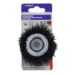 Brosse Coupe Perceuse Pour Métal Tivoly, Diam.75 Mm - TIVOLY