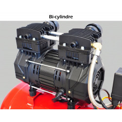 Compresseur 50L 2CV 8 bars sans huile SIL750 PRODIF - PRODIF