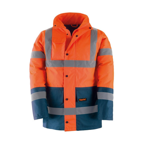 Parka haute visibilité orange taille XXXL KAPRIOL - KAPRIOL