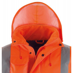 Parka haute visibilité orange taille XL KAPRIOL - KAPRIOL