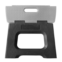 Marchepied pliable hauteur 23 cm VIGAR 1 marche gris - VIGAR