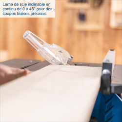 Scie sur table hs210, SCHAPPACH, 210 mm, 1500w - SCHEPPACH