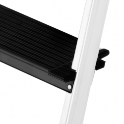 Escabeau pro aluminium HAILO XXL Blackline 6 marches avec tablette porte-outils - HAILO