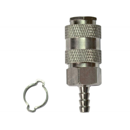 Raccord rapide canelé diam.6mm - Sans marque