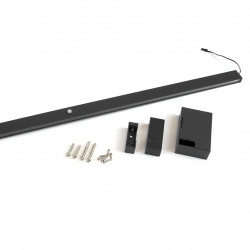 Barre de penderie Castor LED 558 mm - batterie amovible et détecteur de mouvement de marque EMUCA, référence: B10027100