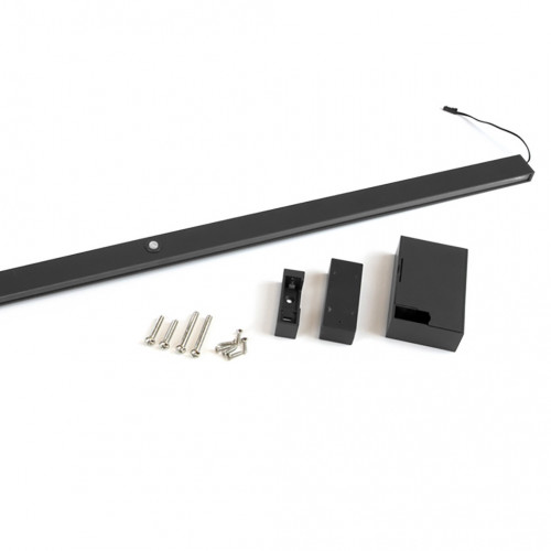 Barre de penderie Castor LED 708 mm - batterie amovible et détecteur de mouvement - EMUCA