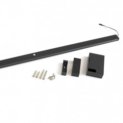Barre de penderie Castor LED 858 mm - batterie amovible et détecteur de mouvement de marque EMUCA, référence: B10027300