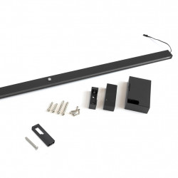 Barre de penderie Castor LED 1158 mm - batterie amovible et détecteur de mouvement de marque EMUCA, référence: B10027500