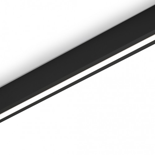 Kit barre de penderie Luxe LED Neonlynx 900 mm - noir texturé - détecteur RF Smart 2700 K - EMUCA