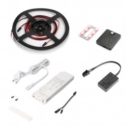 Kit ruban LED - Neonlynx V 5 m - blanc chaud 2700 K avec détecteur RF Smart de marque EMUCA, référence: B10028200