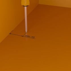 Lot de 2 rails de penderie Luxe 1150 mm - titane avec supports - EMUCA