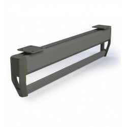 Porte-vêtements extractible Quartz 460 mm - titane de marque EMUCA, référence: B10028800