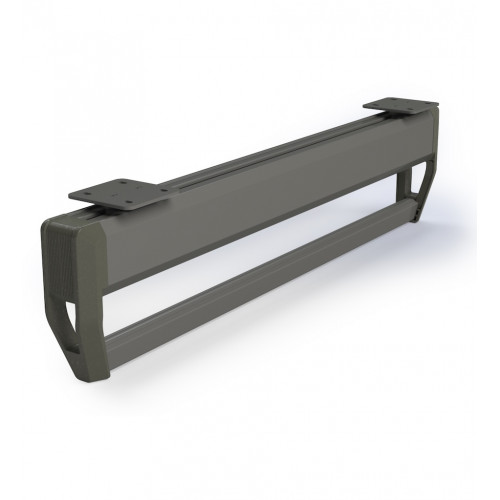 Porte-vêtements extractible Quartz 460 mm - titane - EMUCA