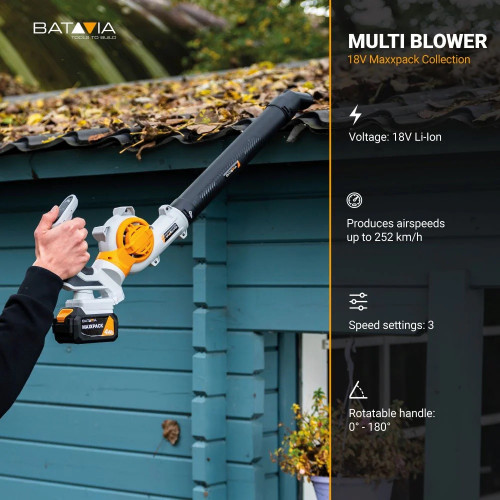 Multi-souffleur sans fil - Maxxpack 18V - vendu sans chargeur ni batterie - Batavia
