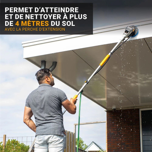 Brosse motorisée sans fil brushless - Twin Brush - Maxxpack 18V - vendue sans batterie ni chargeur - Batavia