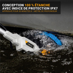 Brosse motorisée sans fil brushless - Twin Brush - Maxxpack 18V - vendue sans batterie ni chargeur - Batavia