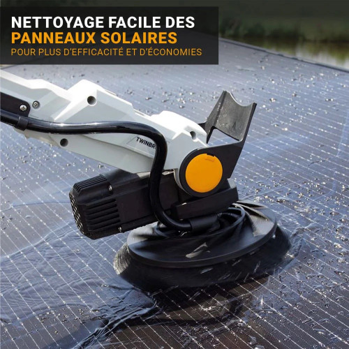 Brosse motorisée sans fil brushless - Twin Brush - Maxxpack 18V - vendue sans batterie ni chargeur - Batavia