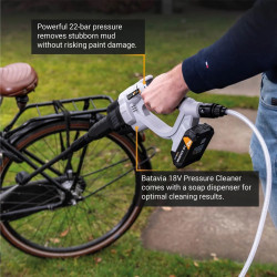 Nettoyeur haute pression sans fil - Nexxforce Maxxpack - 18V - vendu sans batterie ni chargeur - Batavia