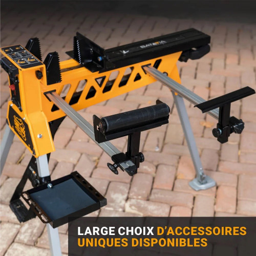 Établi pliant et station de serrage portable - Croc Lock - Batavia