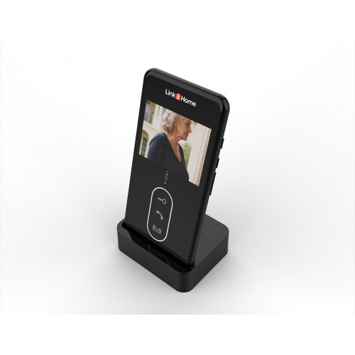 Portier vidéo sans fil nomade - écran LCD 3 pouces et vision nocturne - Link2home
