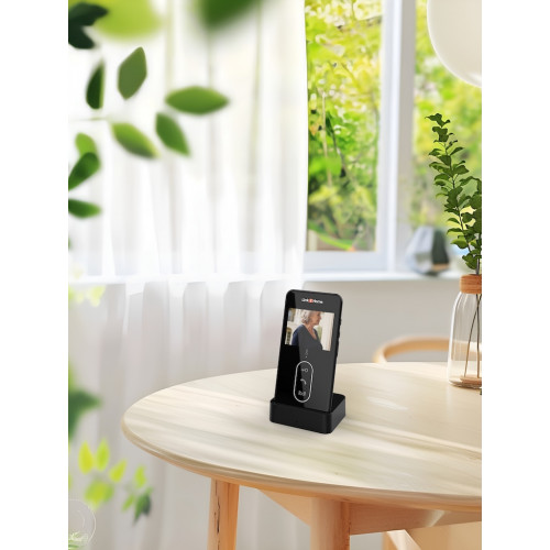 Portier vidéo sans fil nomade - écran LCD 3 pouces et vision nocturne - Link2home