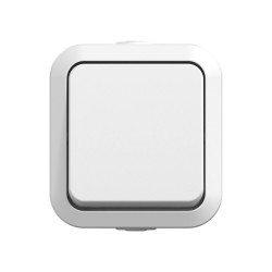Va-et-vient étanche blanc IP55 - connexion automatique 250 V - Quarx