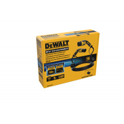 Câble de charge véhicule électrique Type 2 vers Type 2 5 m - 22 kW avec housse - DeWALT