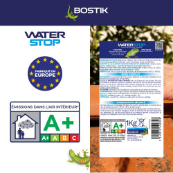 Membrane d'étanchéité Waterstop blanc BOSTIK 1KG - Bostik