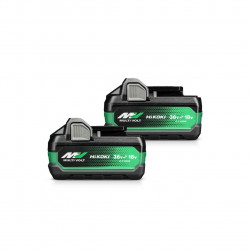 Pack 2 batteries MultiVolt - BSL36A18X - 36V 2.5Ah et 18V 5Ah - Li-ion de marque Hikoki, référence: B10034600