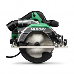 Scie circulaire - Ø165mm capacité 66mm 1050W - Brushless-frein moteur-semelle alu- carton de marque Hikoki, référence: B10036700