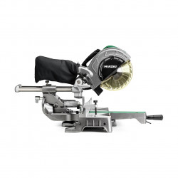 Scie radiale à coupe d'onglet - lame Ø216mm - 1050W - alésage 30mm - 5500tr/min - 14kg de marque Hikoki, référence: B10037300