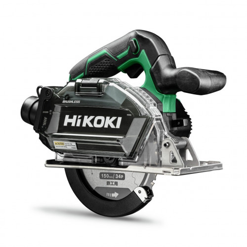 Scie circulaire MultiVolt - 36V Ø150 Brushless solo capacité 58mm - métal HitCase IV - Hikoki
