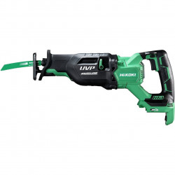 Scie sabre MultiVolt - 130mm 36 et 18V - Li-Ion Brushless orbital UVP sans batterie chargeur de marque Hikoki, référence: B10039900