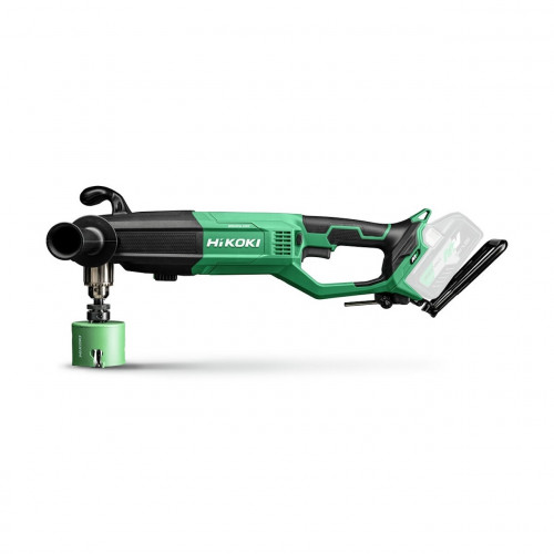 Perceuse angle - 36V - Brushless Ø perçage maximum 159 mm mandrin clé 13 mm solo Carton - Hikoki