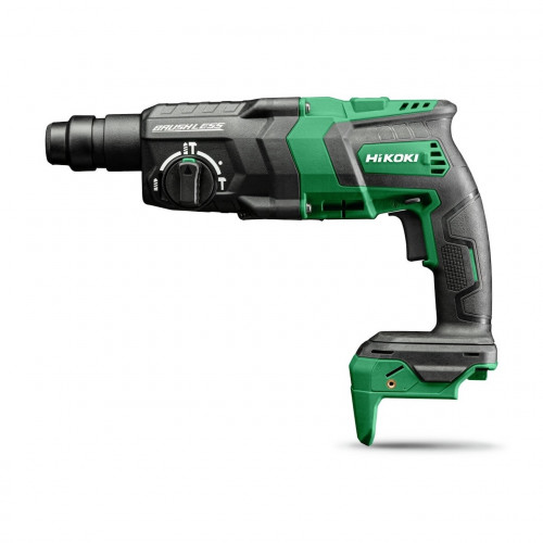 Perforateur-burineur SDS + - 26mm Brushless 18V Li-ion 2,9J - 3 modes sans batterie ni chargeur HitCase IV - Hikoki
