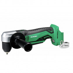 Perceuse d'angle solo - 18V 12,5Nm coffret capacité bois 28mm - acier 10mm - bois 5,1x38 de marque Hikoki, référence: B10043600