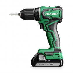 Perceuse visseuse - 18V 2Ah Brushless 55Nm Compact mandrin auto-serrant 13mm - HitCase de marque Hikoki, référence: B10044300