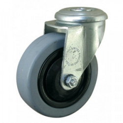Roulette pivotante sans frein (oeil Ø 10 mm) de marque OUTIFRANCE , référence: B1697700