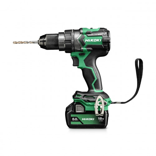 Perceuse percussion - 18V 5,0Ah Brushless 140Nm mandrin auto-serrant 13mm - RFC HitCase II - Hikoki