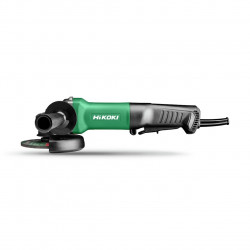 Meuleuse - Ø125mm 1400W 11500trs/min 2,5kg interrupteur "homme-mort" coffret Al 22,2mm de marque Hikoki, référence: B10046400
