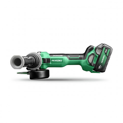 Meuleuse d'angle - Ø125mm 18V 5Ah (BSL1850MA) - Brushless - LVH - HitCase III 2,35kg - Hikoki