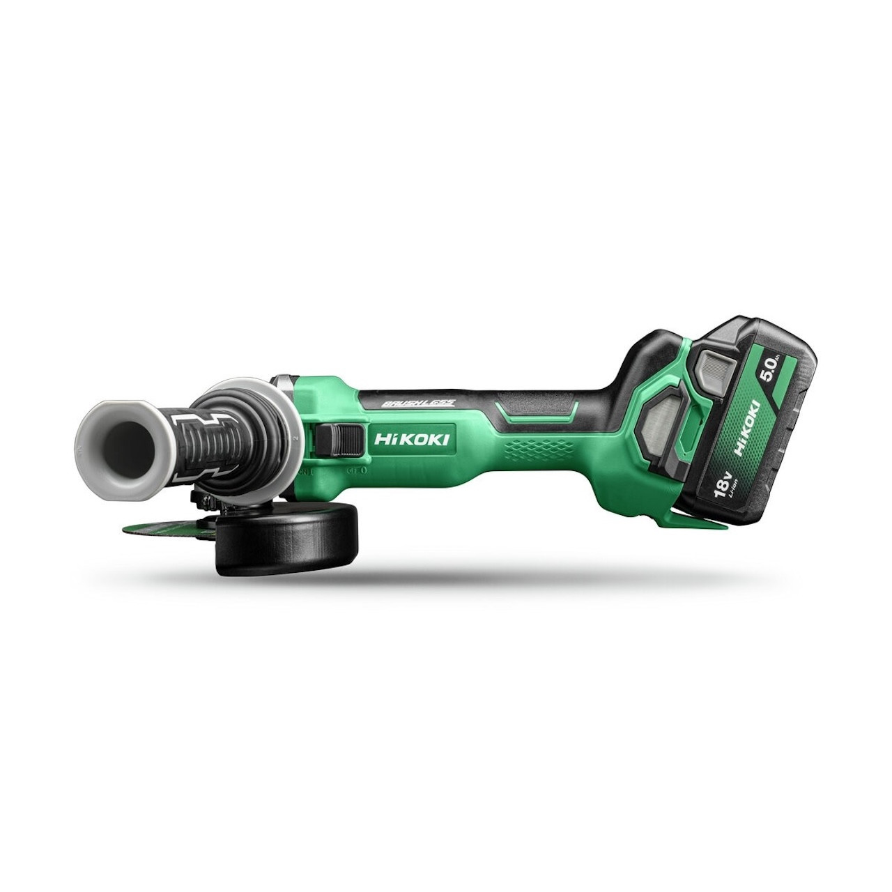 Meuleuse angle sans fil hikoki 1813DA 18 V Batterie 5.0 Ah 11.5 cm - vue 3