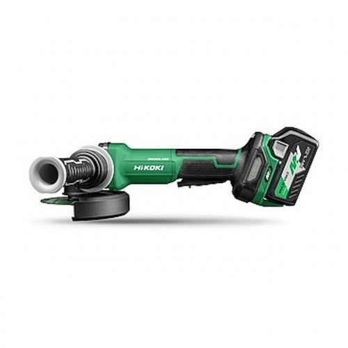 Meuleuse - Ø125mm MultiVolt 36 et 18V 2,5 et 5,0Ah - Brushless interrupteur homme mort - Hikoki