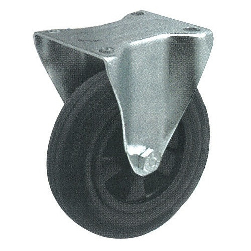 Roulette pivotante sans frein (platine 140 x 110 mm) - OUTIFRANCE 