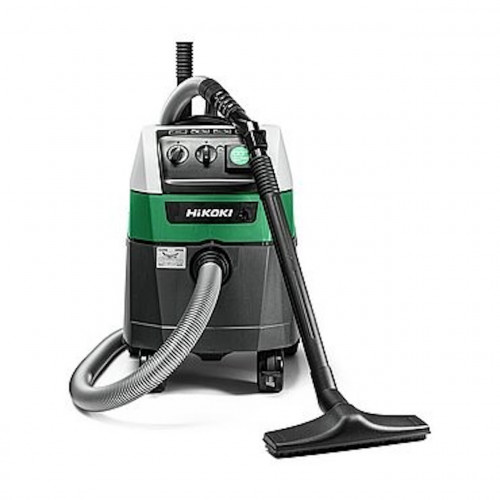 Aspirateur - 1400W 4,38 m³/min cuve 35L - poussière et eau classe L 6 accessoires - Hikoki
