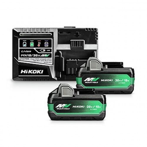 Kit 2 - batterie36V 2,5Ah MultiVolt BSL36A18 + chargeur rapide 14,4V-18V - Hikoki