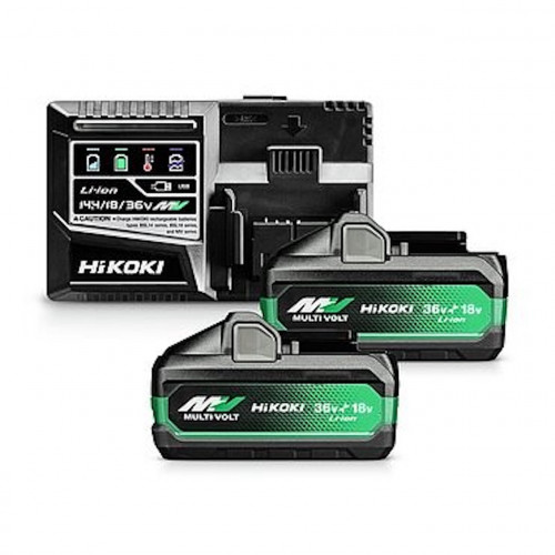 Kit 2 - batterie36V 4,0Ah - MultiVolt BSL36B18X + chargeur rapide - Hikoki