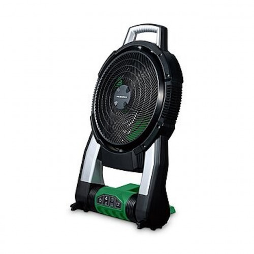 Ventilateur pivotant - 18V inclus adaptateur 220V - Solo - 7,5 heures d’autonomie - carton - Hikoki